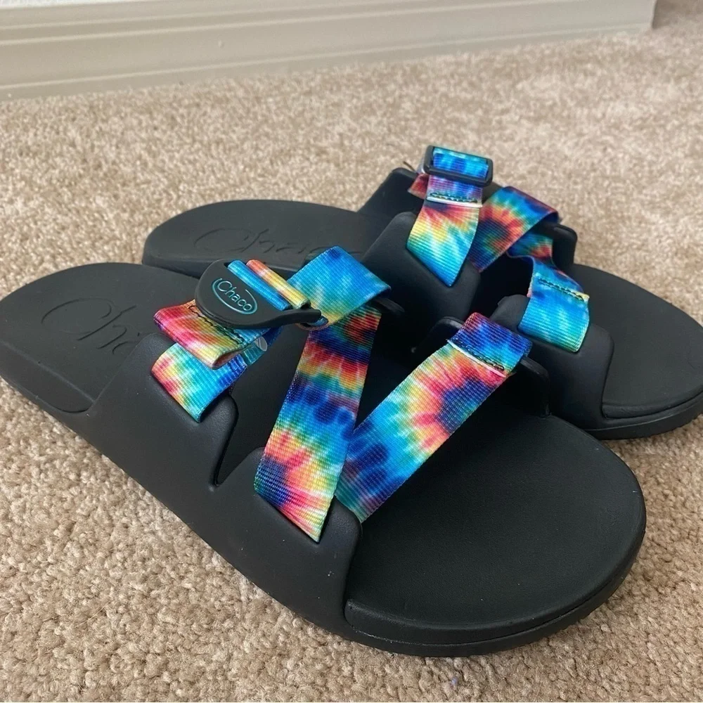 Chaco | Men's Chillo Slide Tie Dye Sandals Size 13 NWT